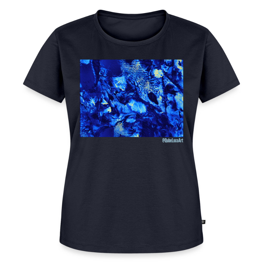 Frauen Premium T-Shirt "Lumina" - Navy