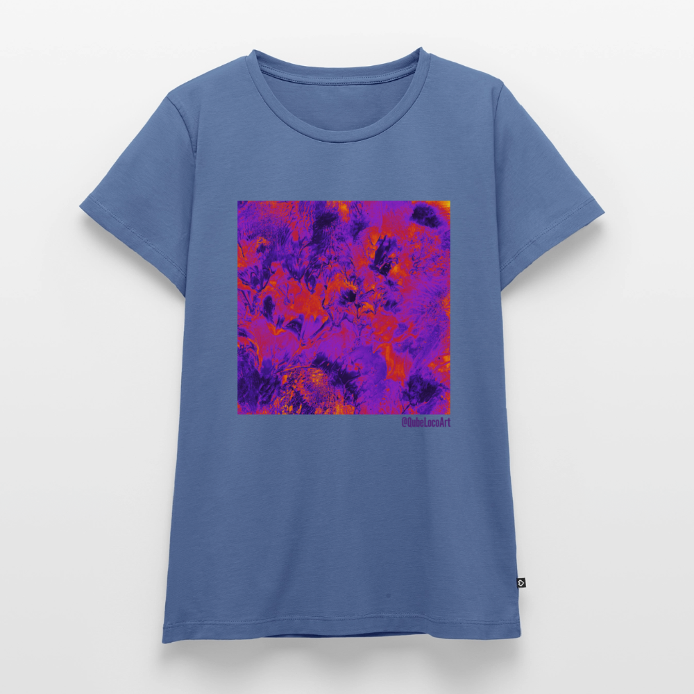 Frauen Premium T-Shirt "Ignis" - Taubenblau