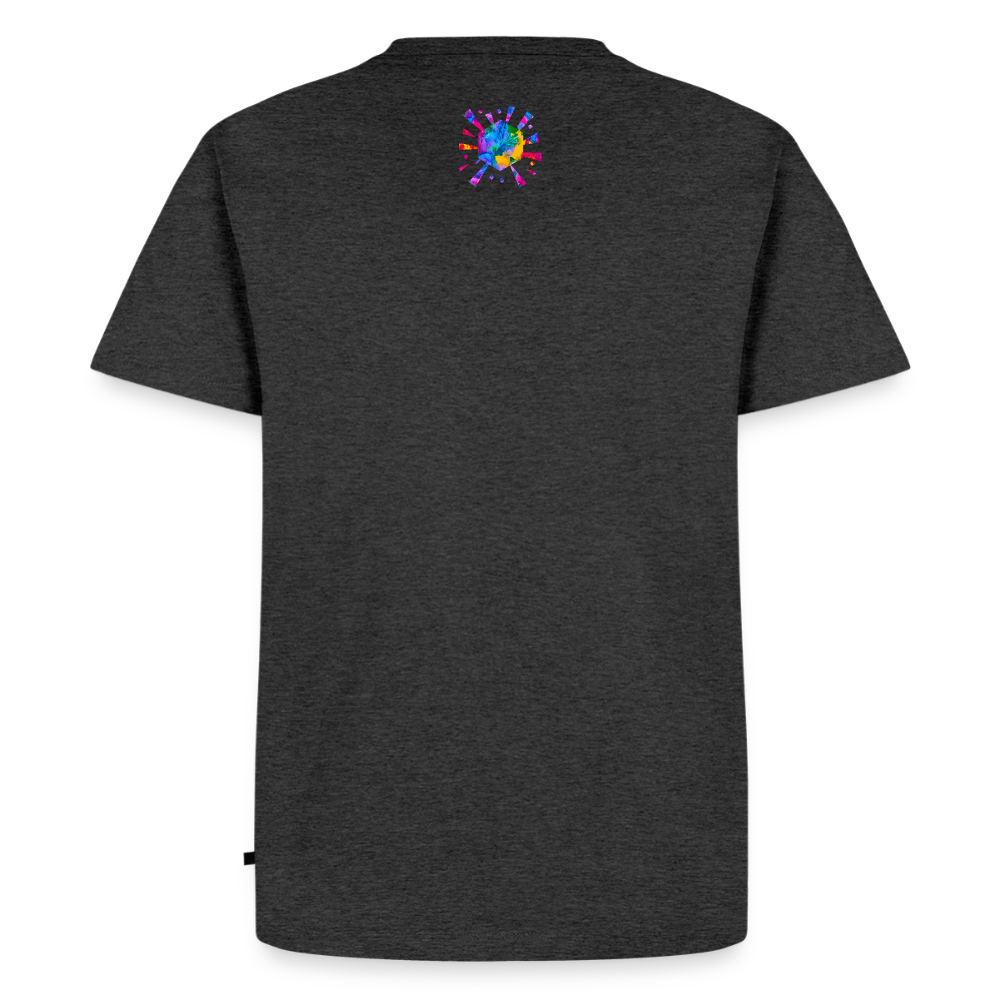 Männer Premium T-Shirt "Prisma" - Anthrazit meliert