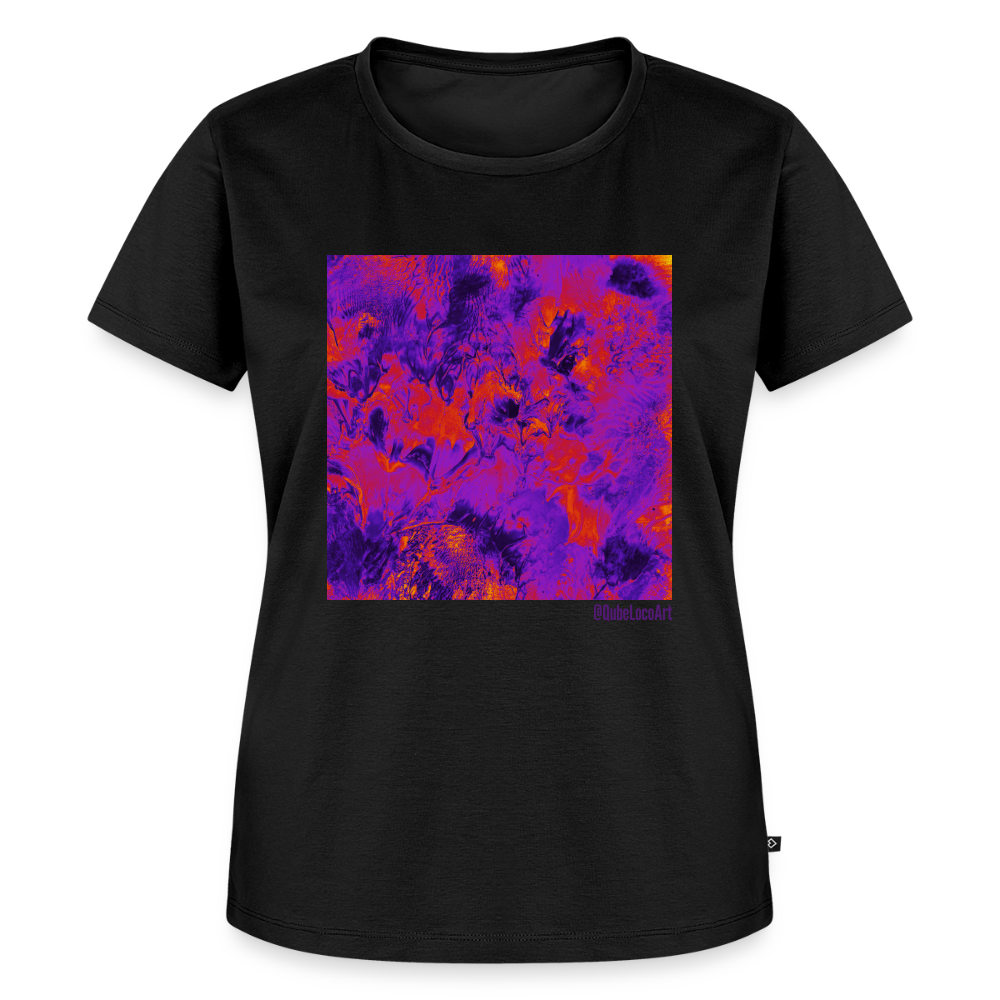 Frauen Premium T-Shirt "Ignis" - Schwarz