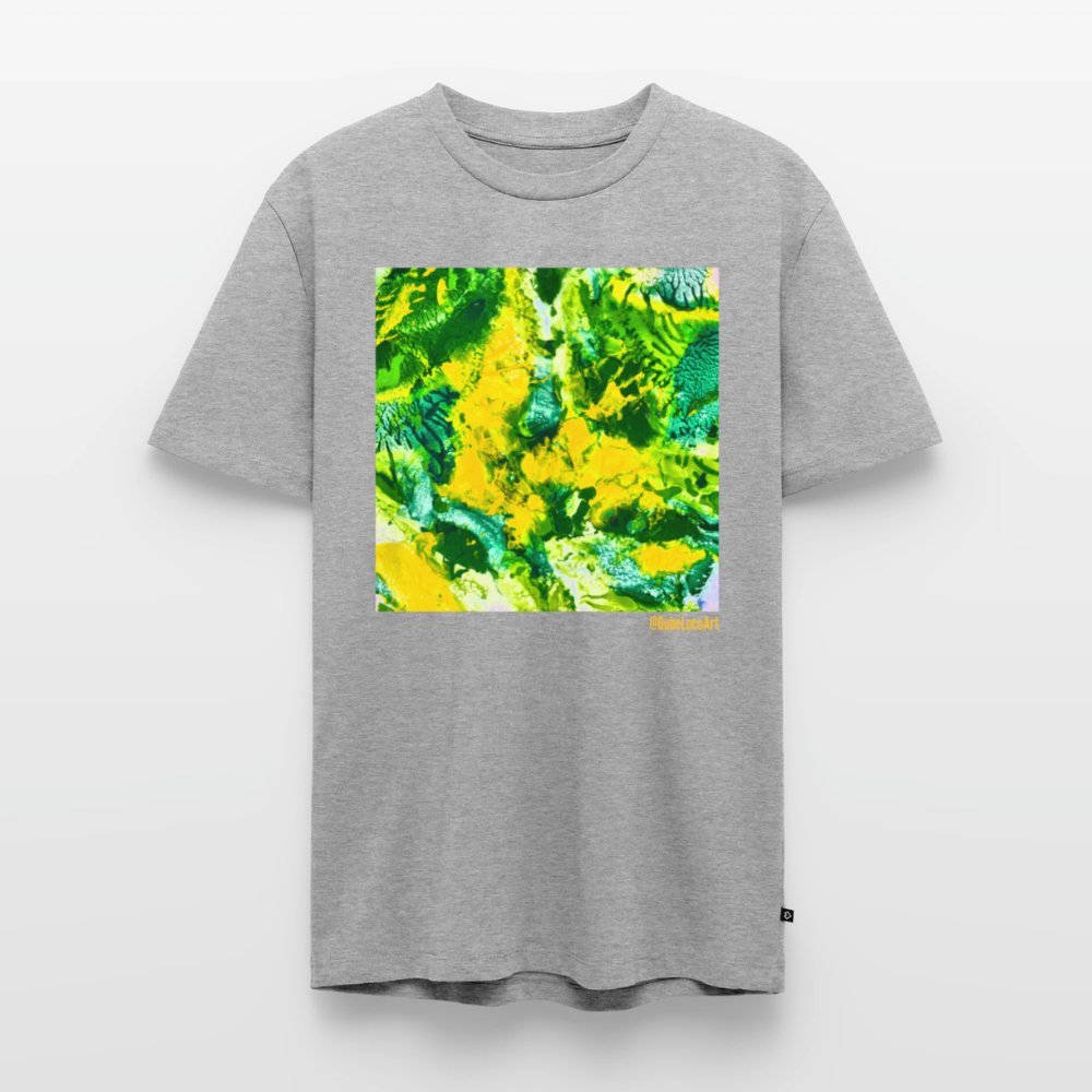 Männer Premium T-Shirt "Silva" - Grau meliert