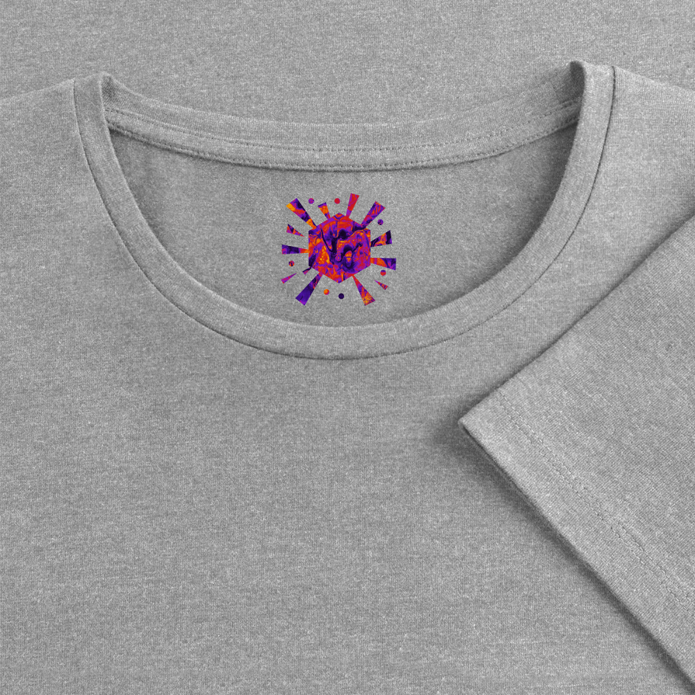 Frauen Premium T-Shirt "Vortex" - Grau meliert