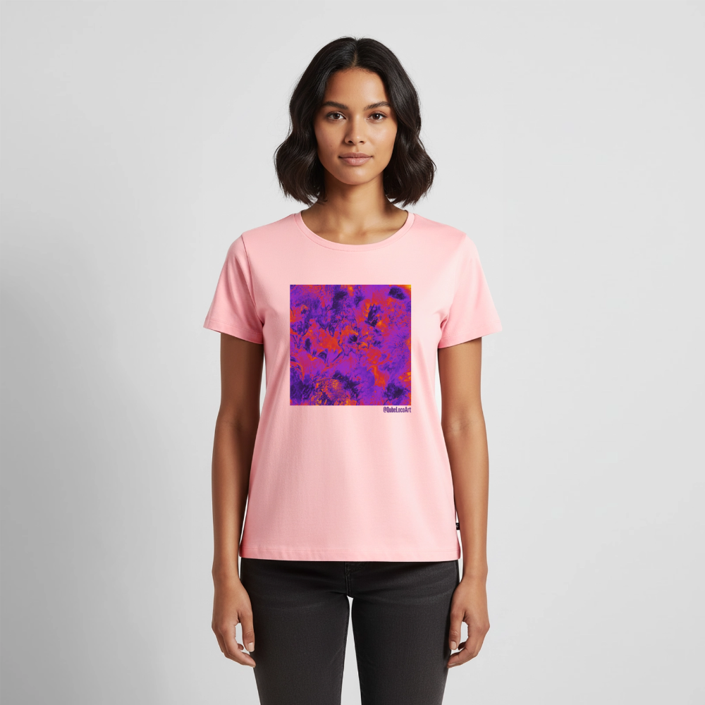 Frauen Premium T-Shirt "Ignis" - Rosa