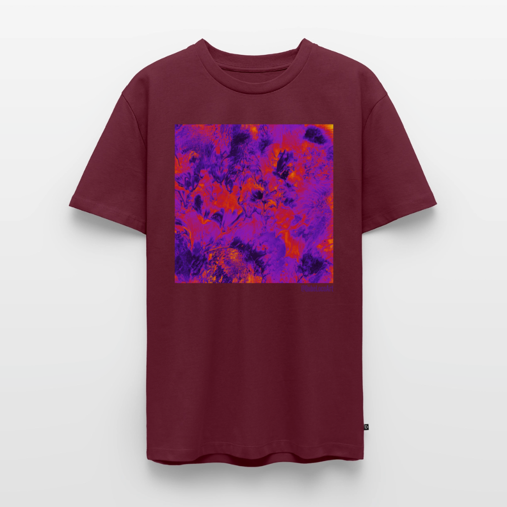 Männer Premium T-Shirt "Ignis" - Burgunderrot