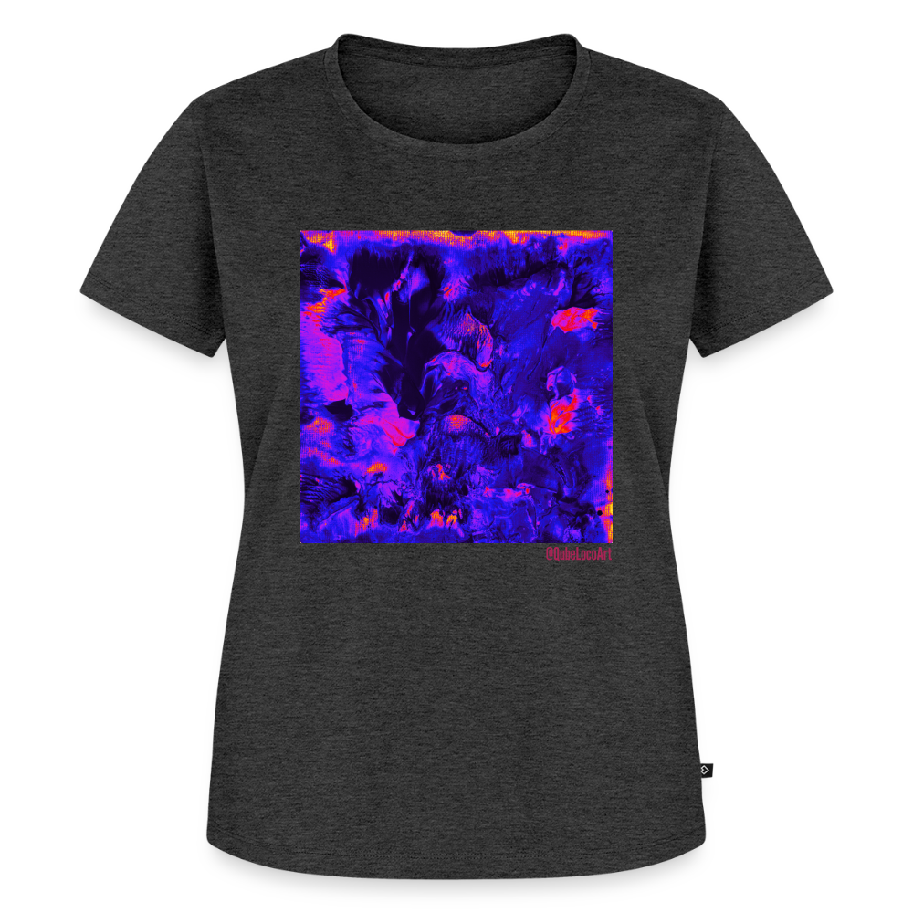Frauen Premium T-Shirt "Nova" - Anthrazit meliert
