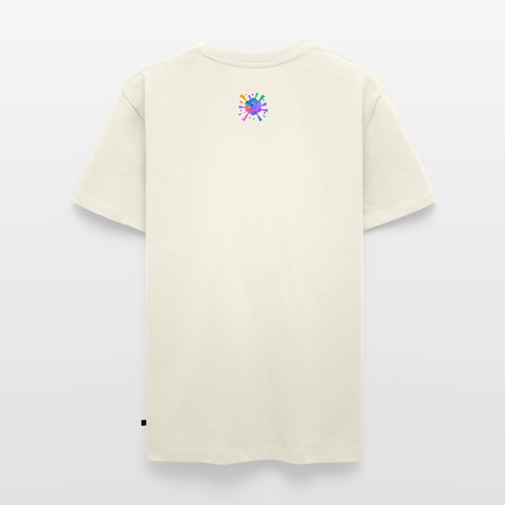 Männer Premium T-Shirt "Lotus" - Naturweiß
