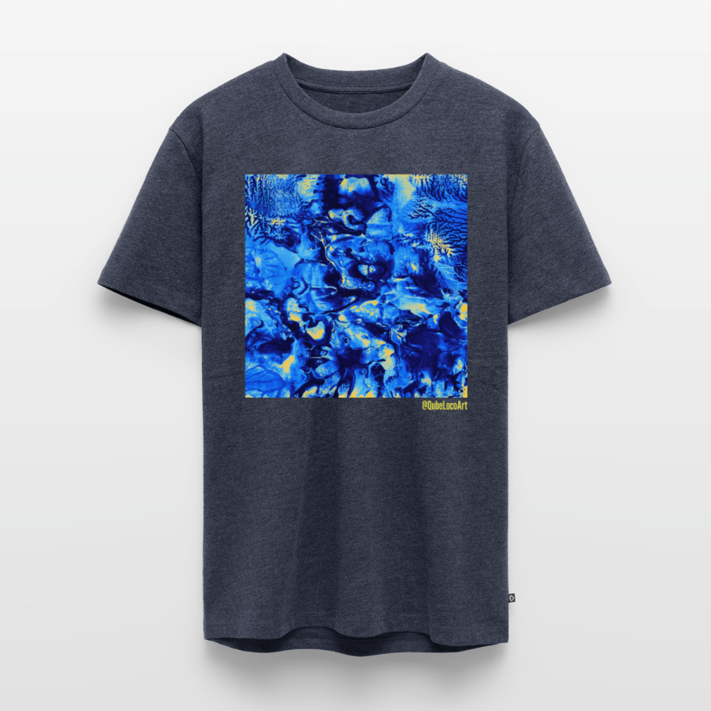 Männer Premium T-Shirt "Nexus" - Jeansblau 