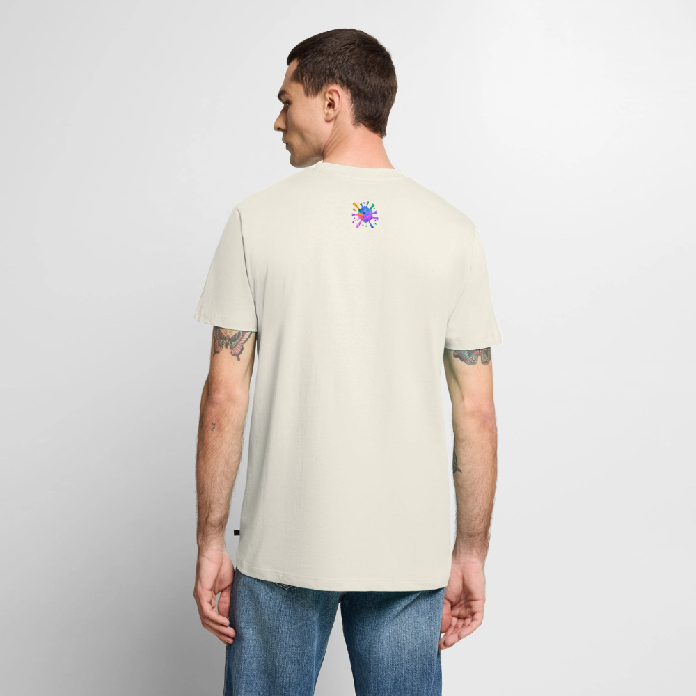 Männer Premium T-Shirt "Lotus" - Naturweiß