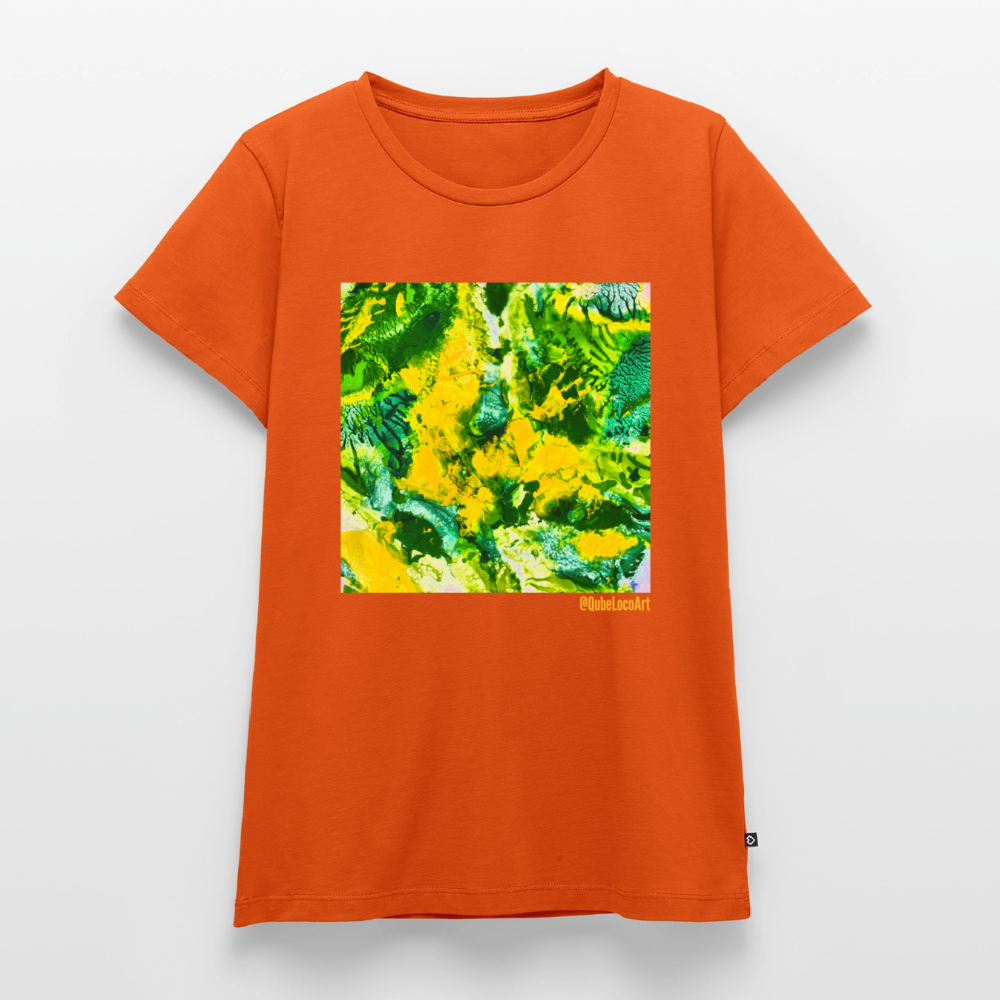 Frauen Premium T-Shirt "Silva" - Orange 