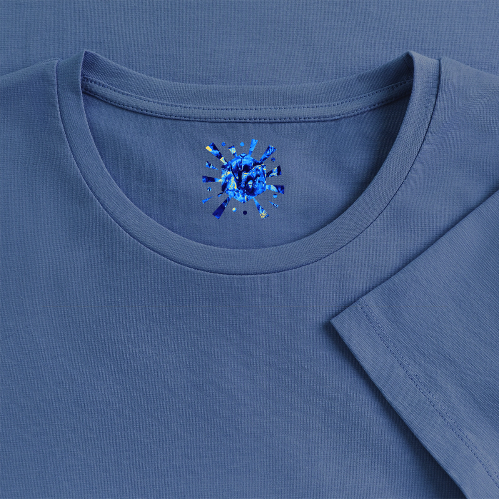 Frauen Premium T-Shirt "Nexus" - Taubenblau