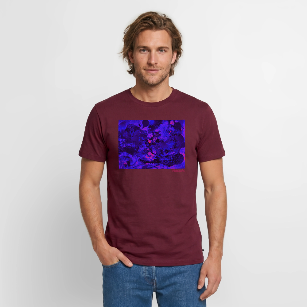 Männer Premium T-Shirt "Nympha" - Burgunderrot