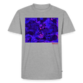 Männer Premium T-Shirt "Nympha" - Grau meliert
