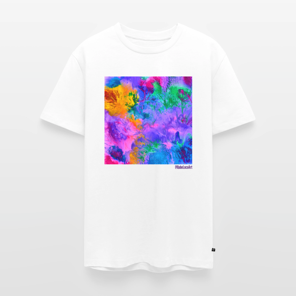 Männer Premium T-Shirt "Lotus" - Weiß
