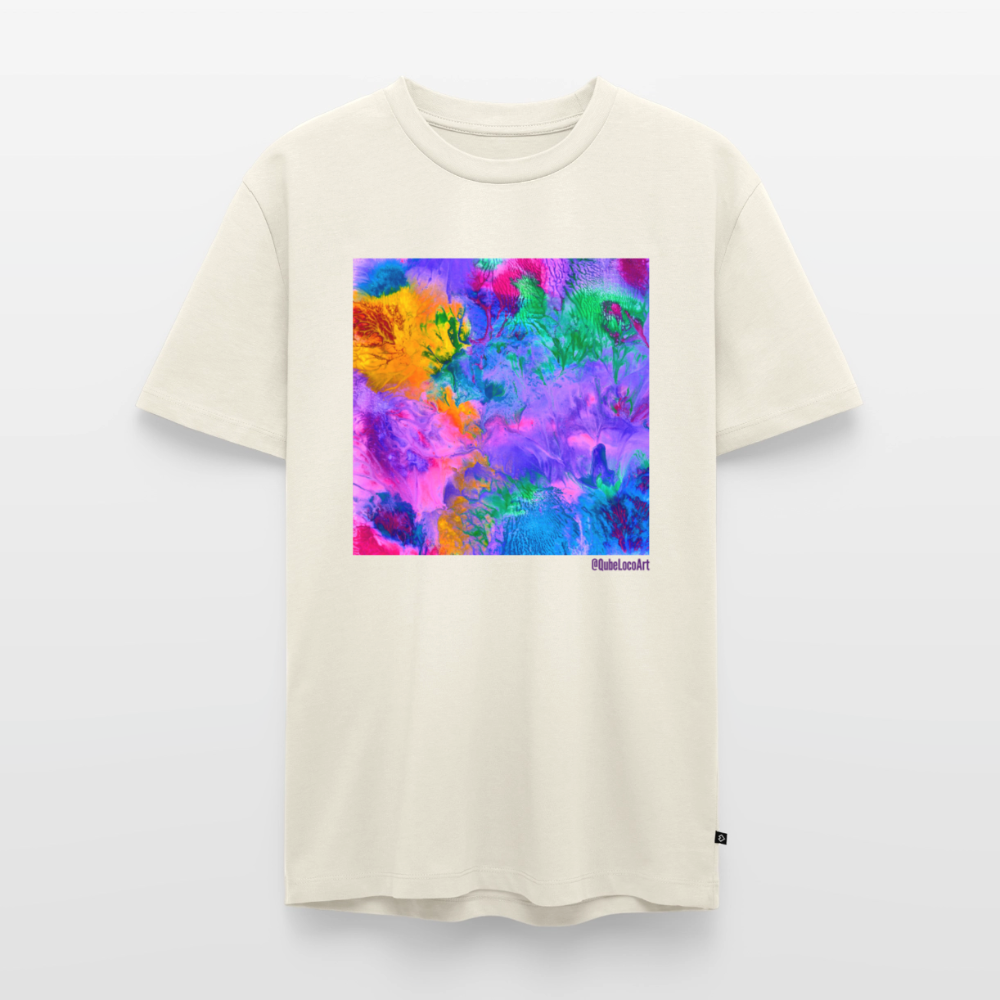 Männer Premium T-Shirt "Lotus" - Naturweiß