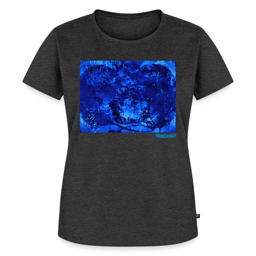 Frauen Premium T-Shirt "Nebula" - Anthrazit meliert
