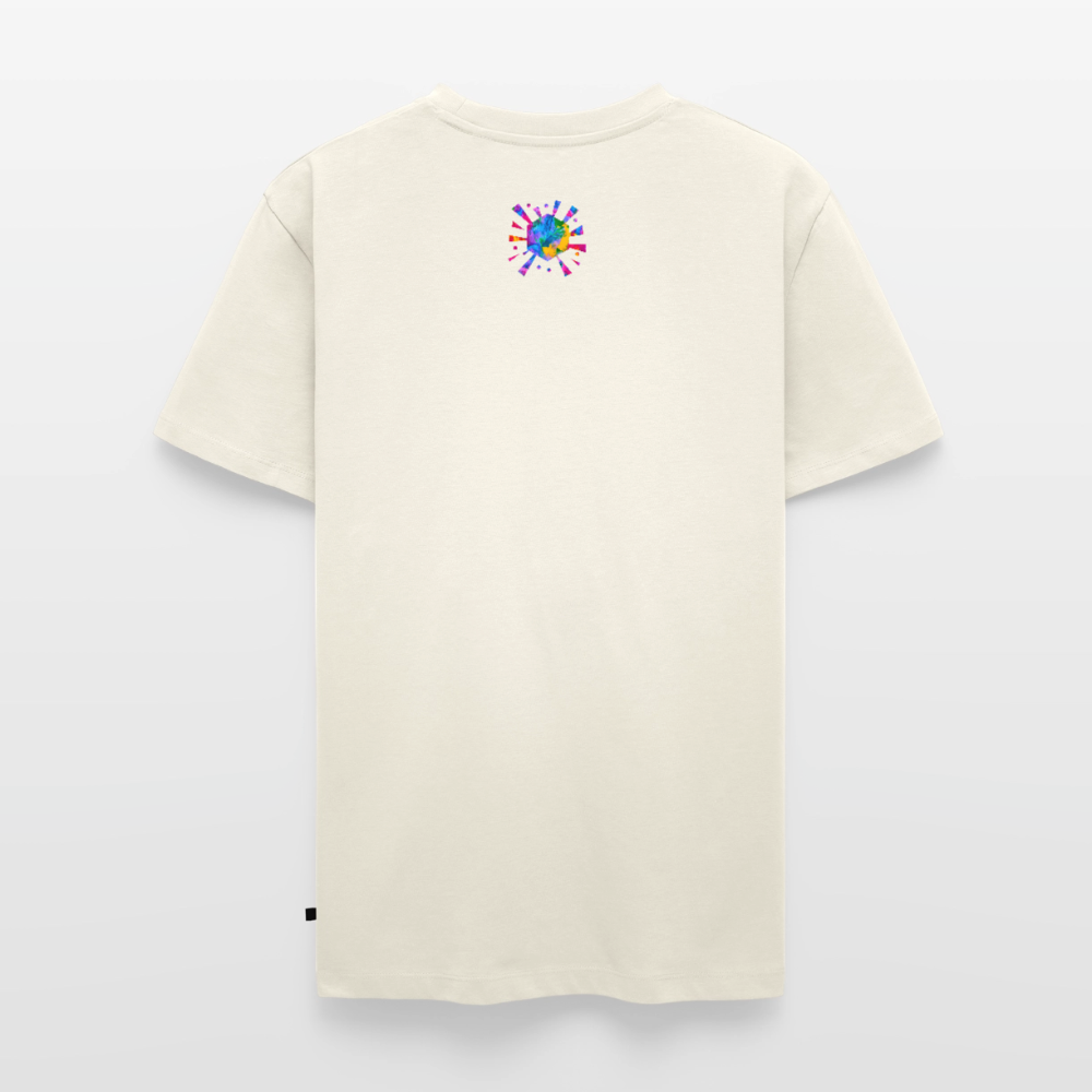 Männer Premium T-Shirt "Prisma" - Naturweiß