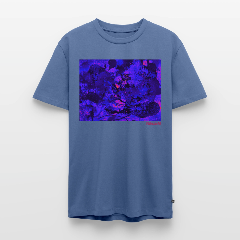 Männer Premium T-Shirt "Nympha" - Taubenblau