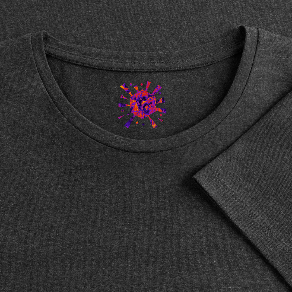 Frauen Premium T-Shirt "Vortex" - Anthrazit meliert