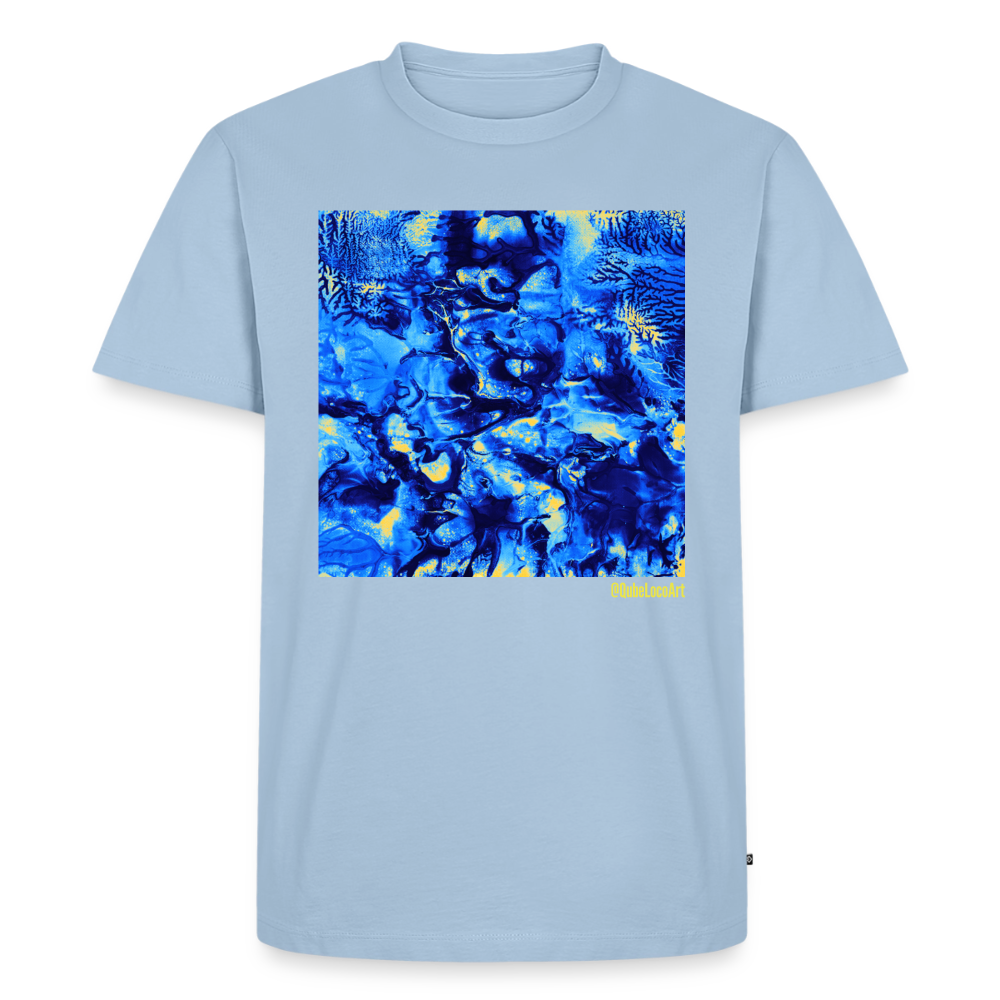 Männer Premium T-Shirt "Nexus" - Hellblau