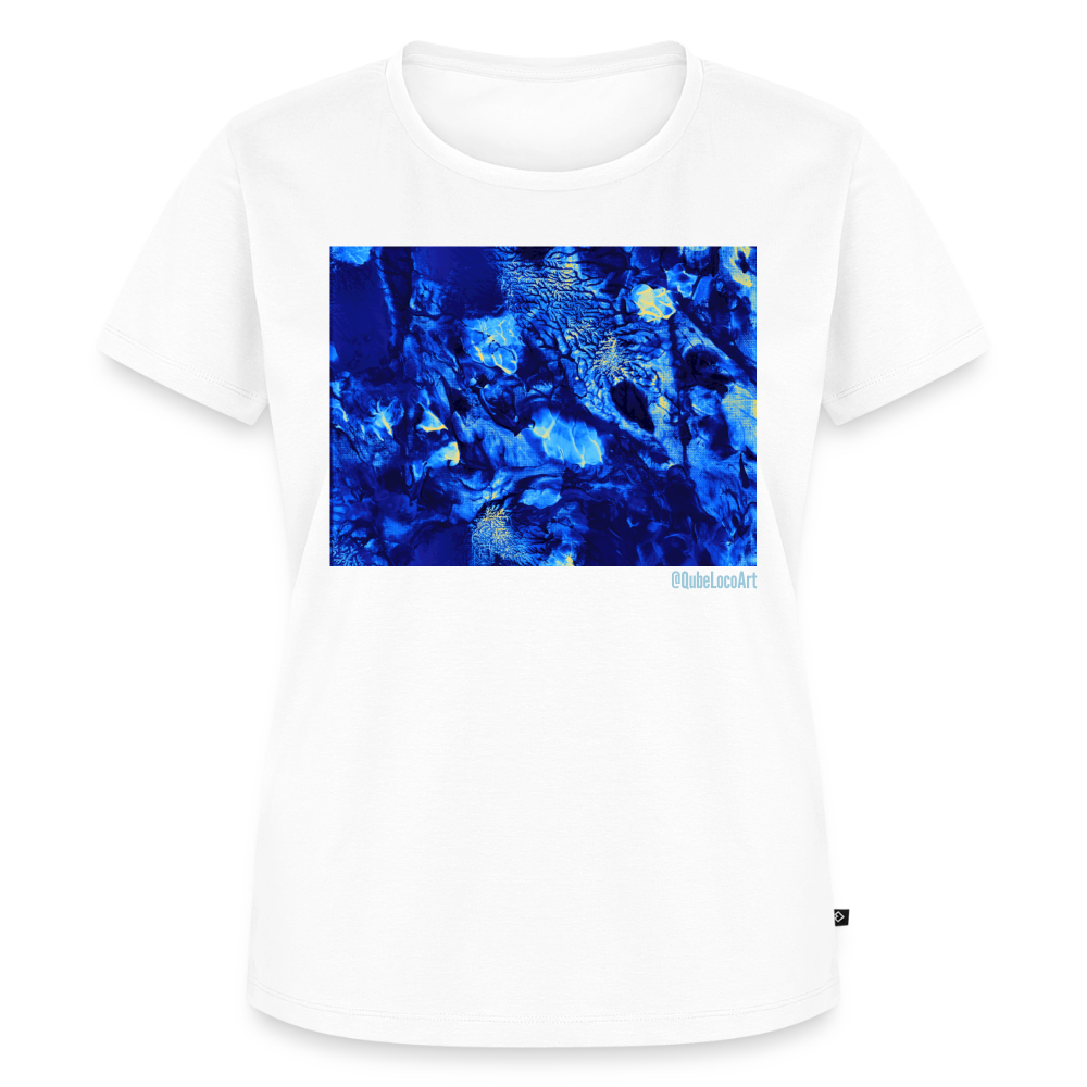 Frauen Premium T-Shirt "Lumina" - Weiß