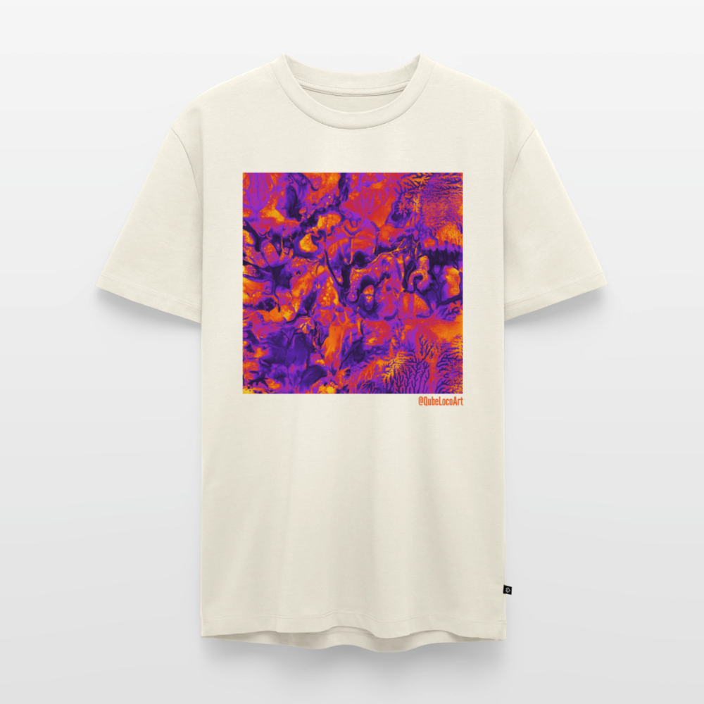 Männer Premium T-Shirt "Vortex" - Naturweiß