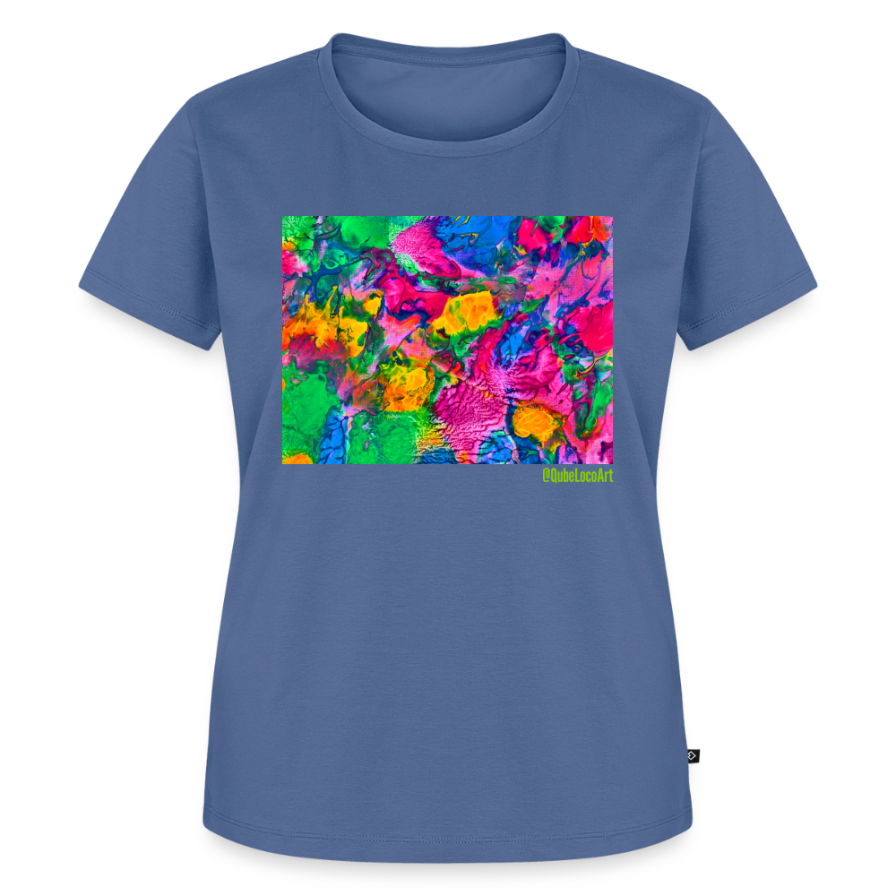 Frauen Premium T-Shirt "Chroma" - Taubenblau