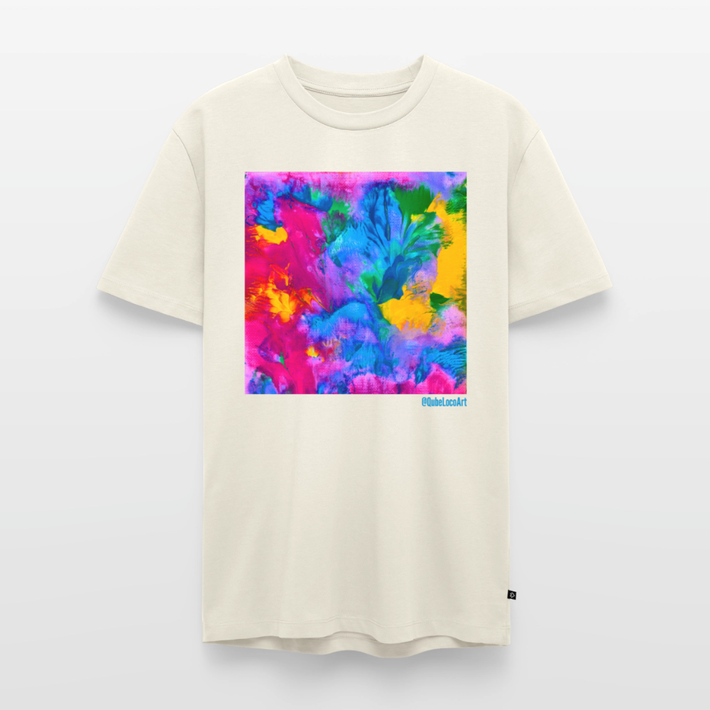 Männer Premium T-Shirt "Prisma" - Naturweiß