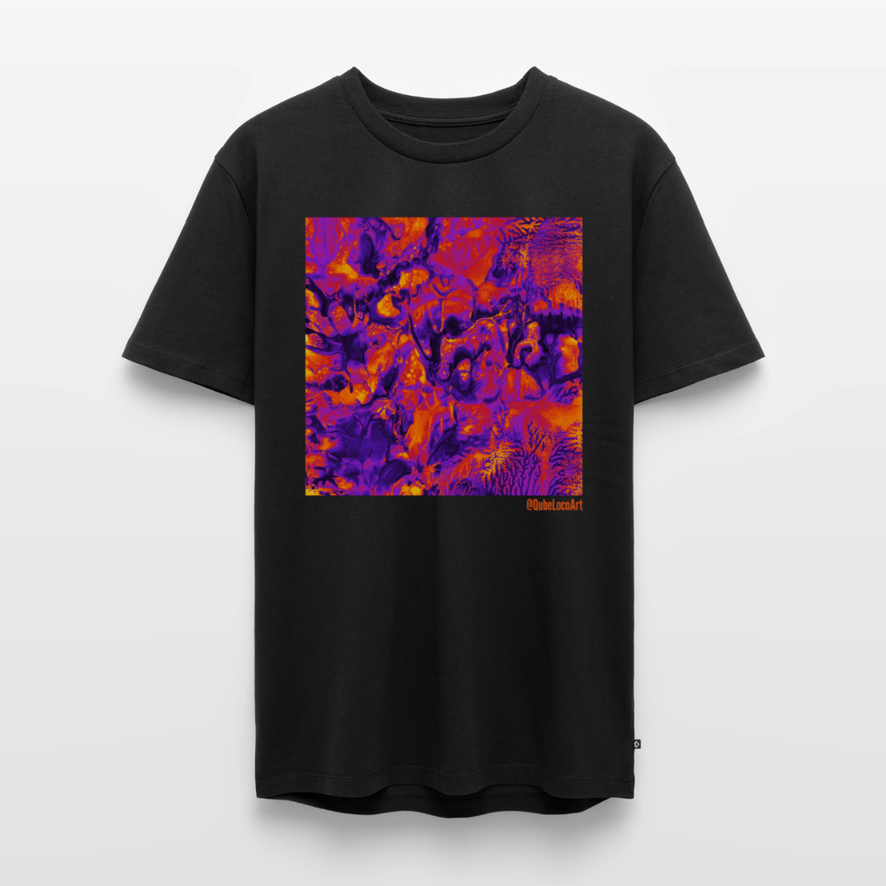 Männer Premium T-Shirt "Vortex" - Schwarz