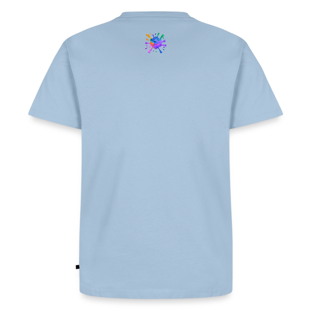 Männer Premium T-Shirt "Lotus" - Hellblau