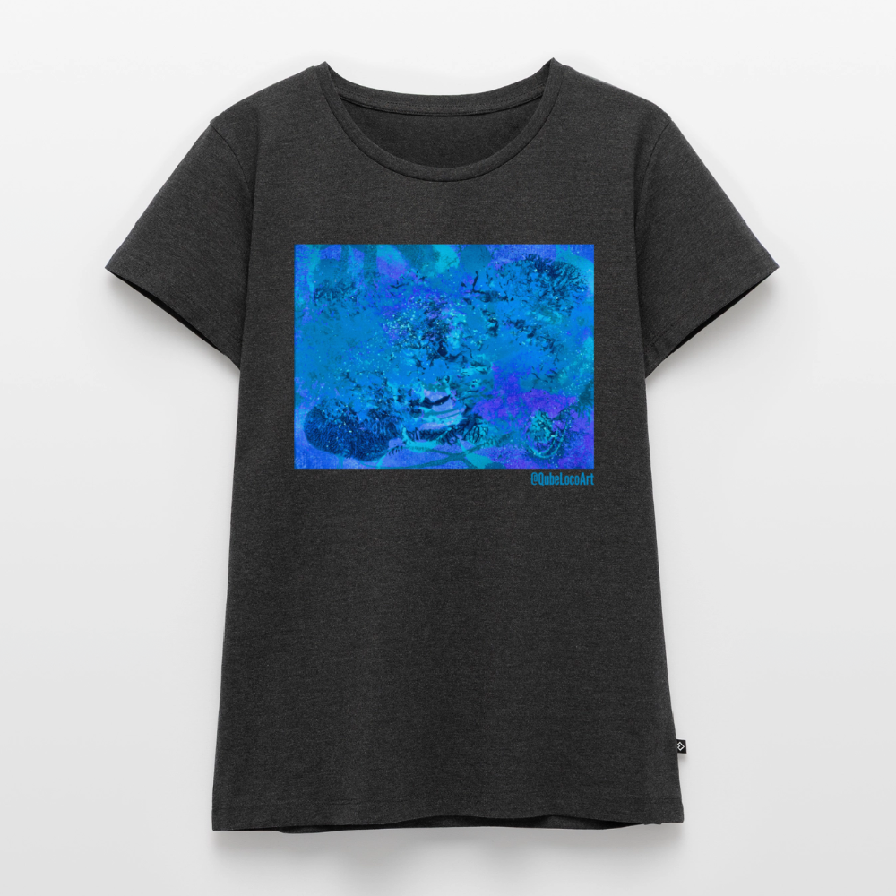 Frauen Premium T-Shirt "Ozeana" - Anthrazit meliert