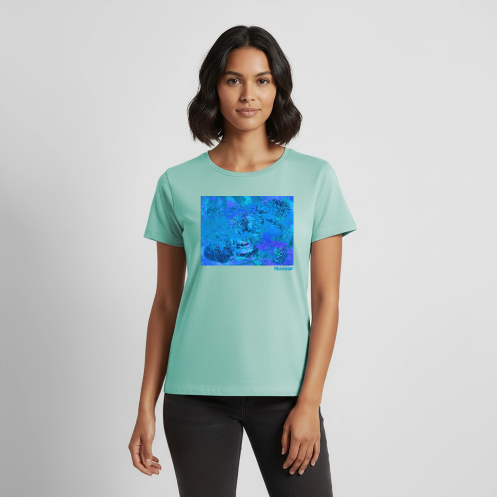 Frauen Premium T-Shirt "Ozeana" - Mint 