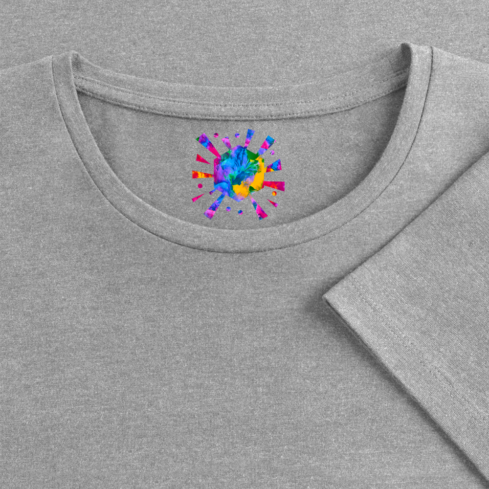 Frauen Premium T-Shirt "Prisma" - Grau meliert