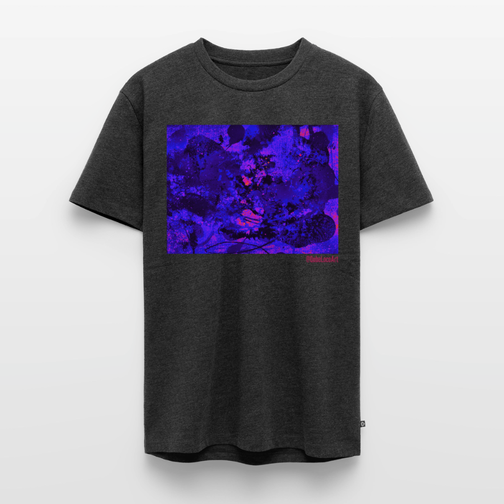 Männer Premium T-Shirt "Nympha" - Anthrazit meliert