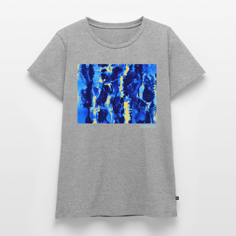 Frauen Premium T-Shirt "Electra" - Grau meliert
