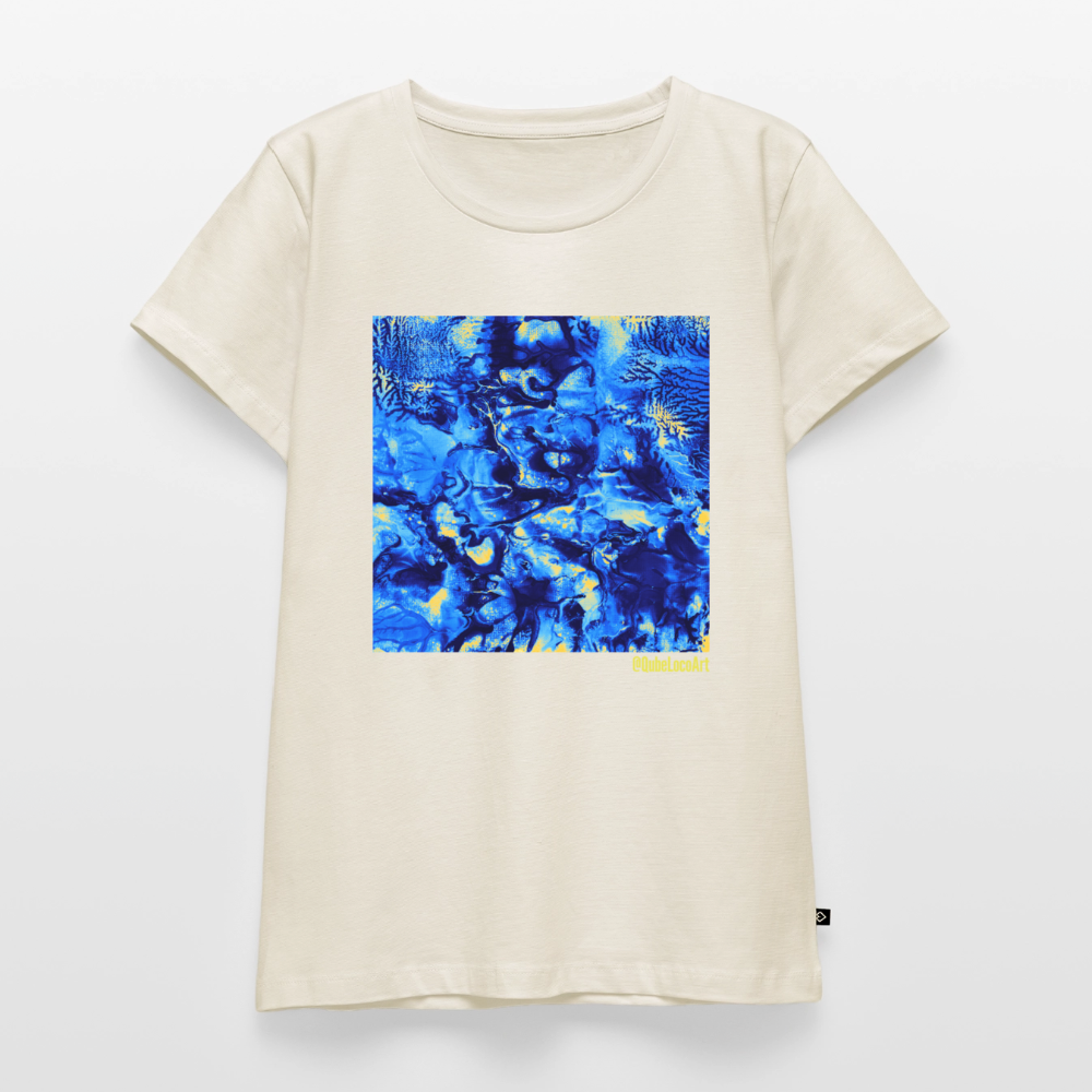 Frauen Premium T-Shirt "Nexus" - Naturweiß