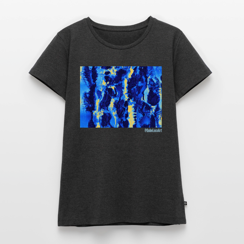 Frauen Premium T-Shirt "Electra" - Anthrazit meliert