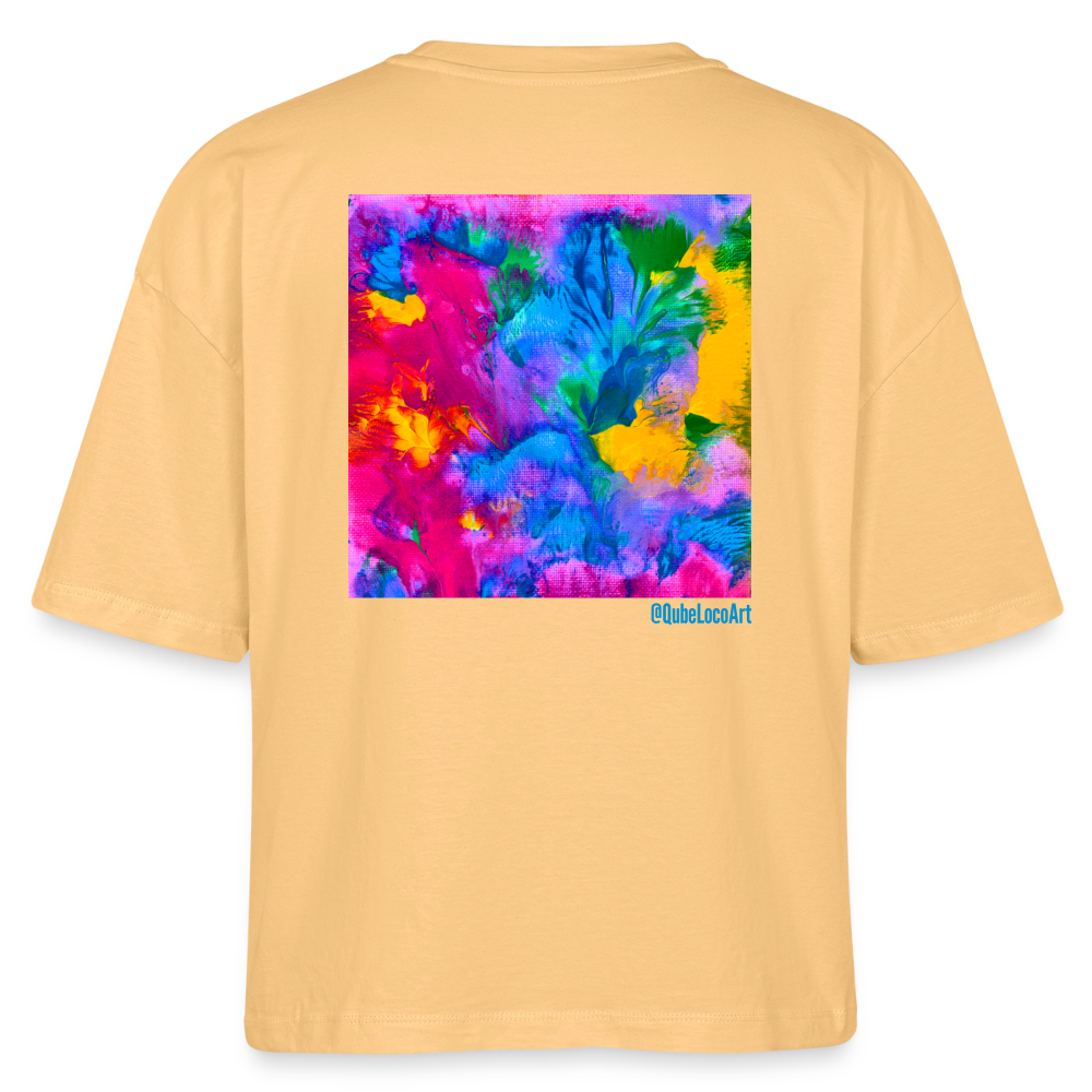 Stanley/Stella Frauen Boxy Bio-T-Shirt  | Design No. 4 - Mispel