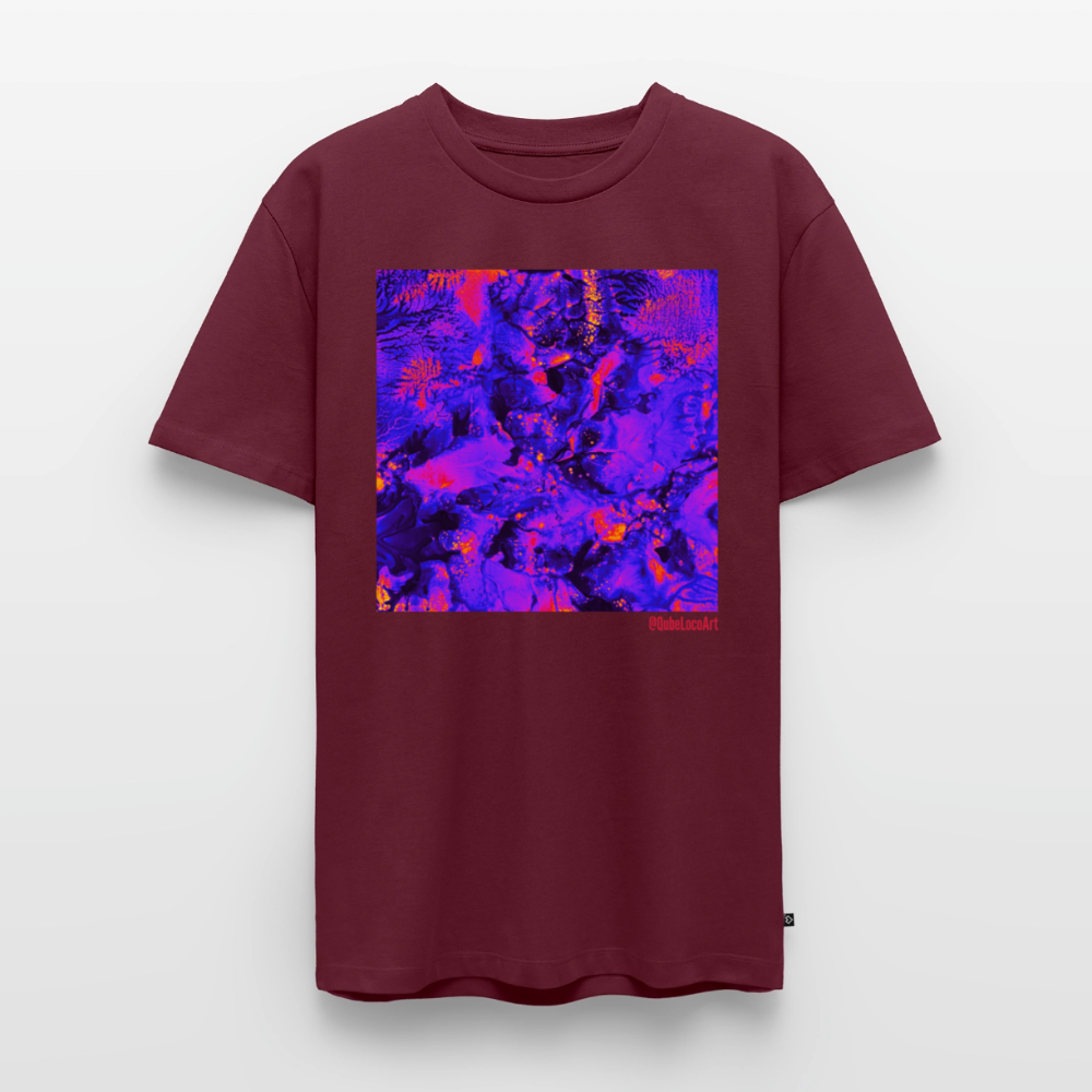 Männer Premium T-Shirt "Tropica" - Burgunderrot