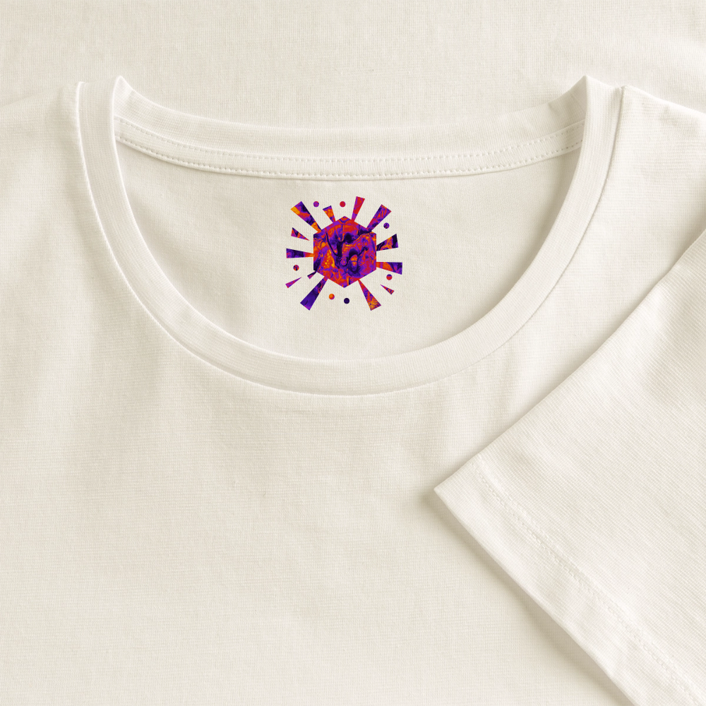 Frauen Premium T-Shirt "Vortex" - Naturweiß