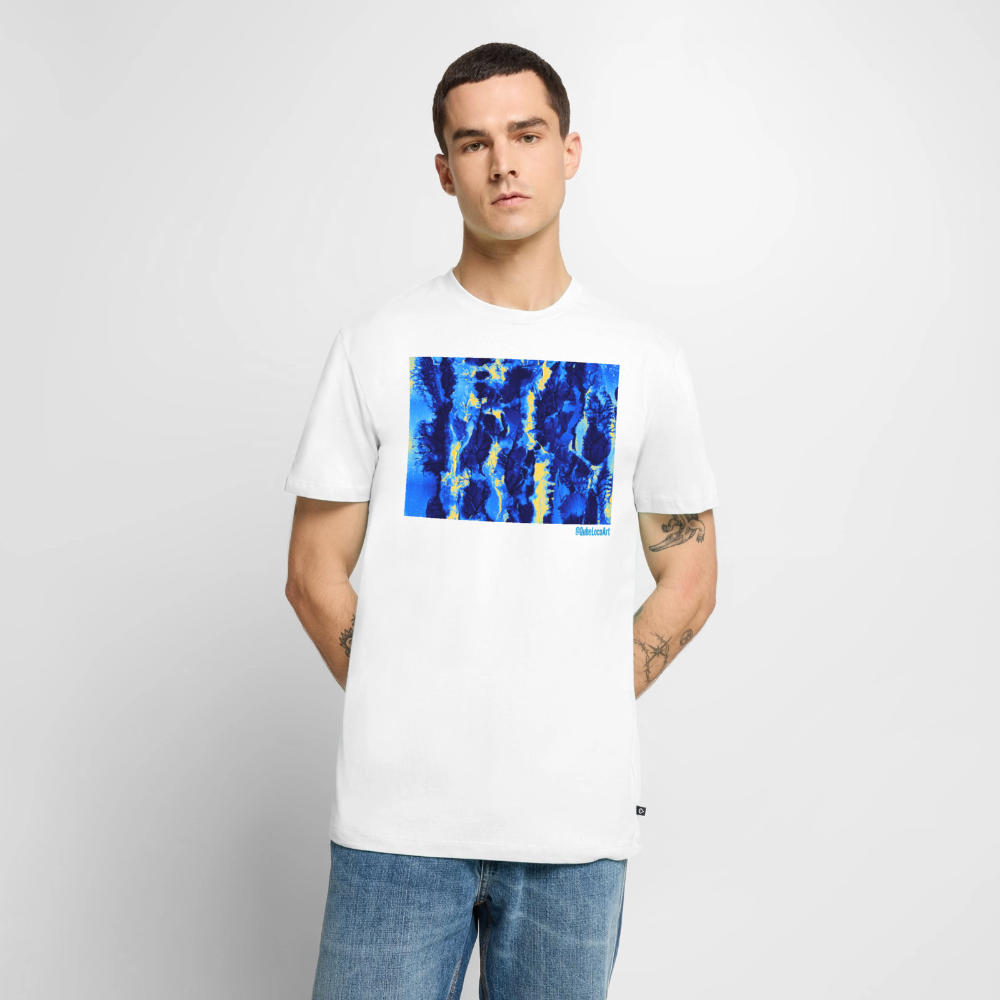 Männer Premium T-Shirt "Electra" - Weiß