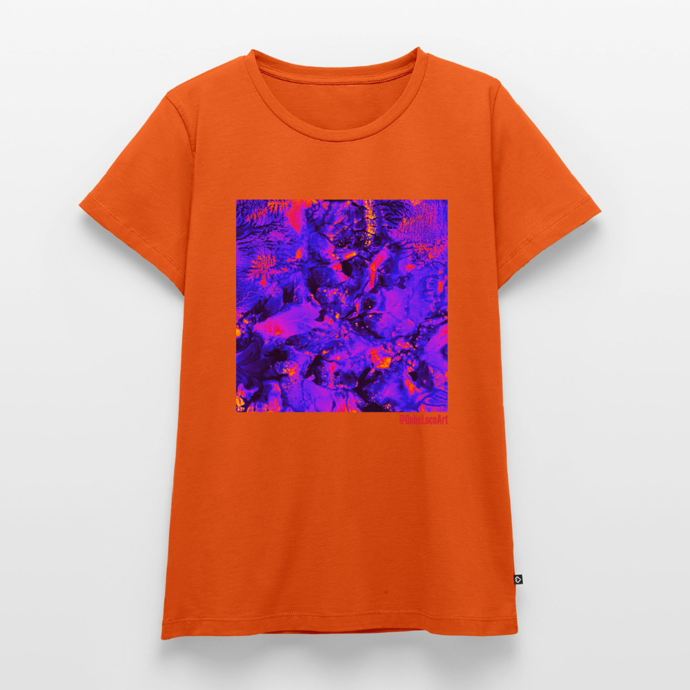 Frauen Premium T-Shirt "Tropica" - Orange 