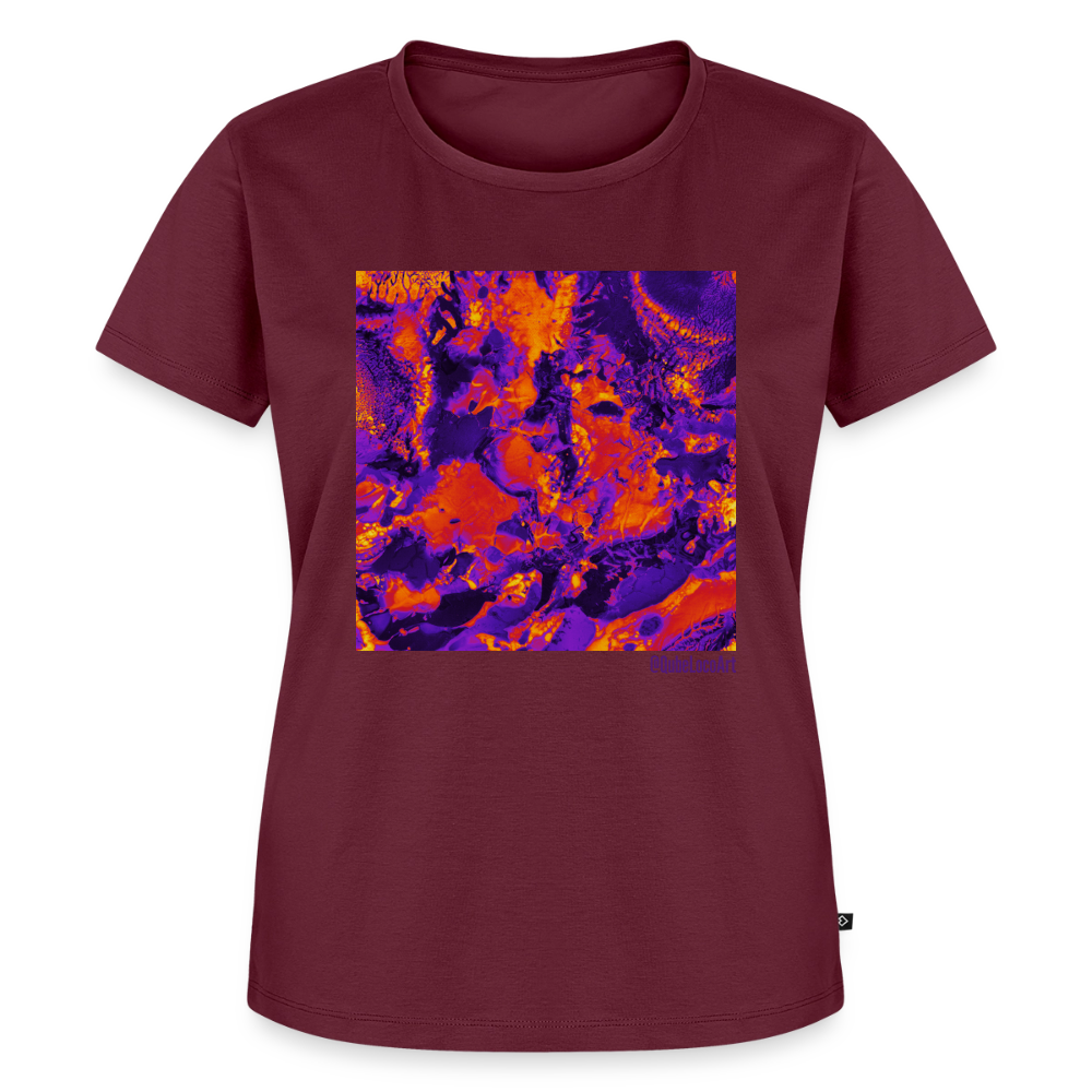 Frauen Premium T-Shirt "Therma" - Burgunderrot
