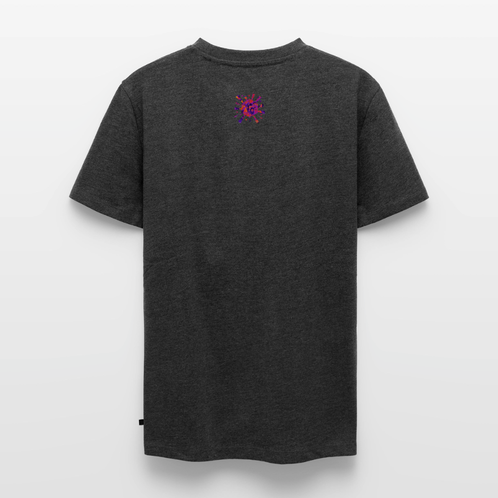 Männer Premium T-Shirt "Vortex" - Anthrazit meliert
