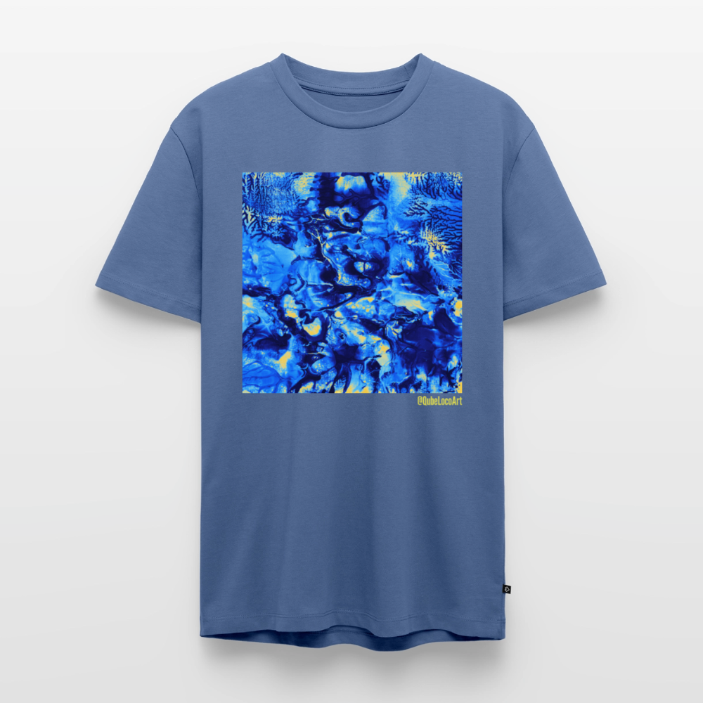 Männer Premium T-Shirt "Nexus" - Taubenblau