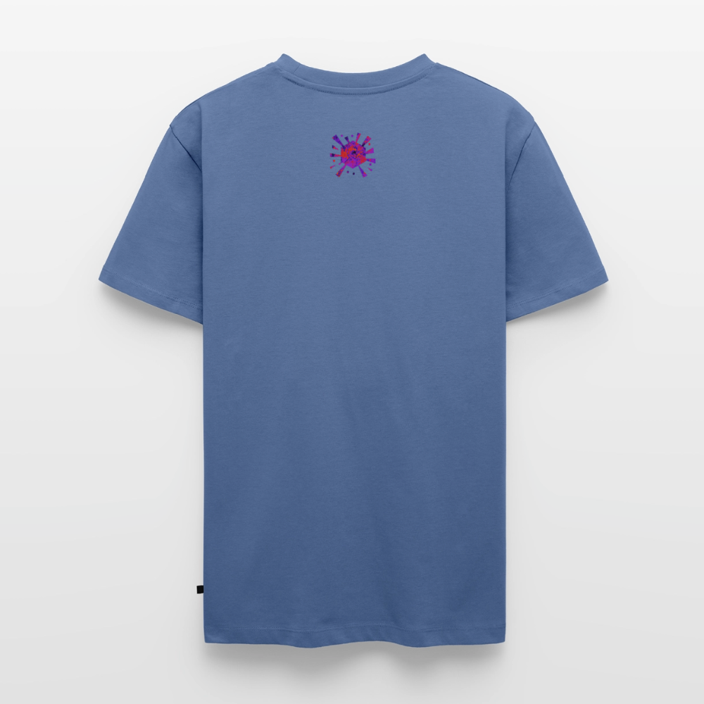 Männer Premium T-Shirt "Ignis" - Taubenblau