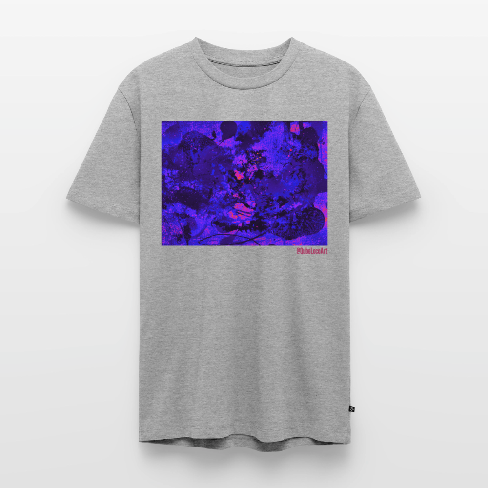 Männer Premium T-Shirt "Nympha" - Grau meliert