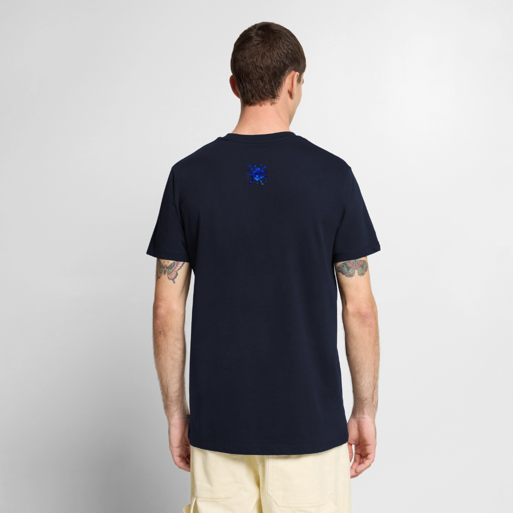 Männer Premium T-Shirt "Nebula" - Navy