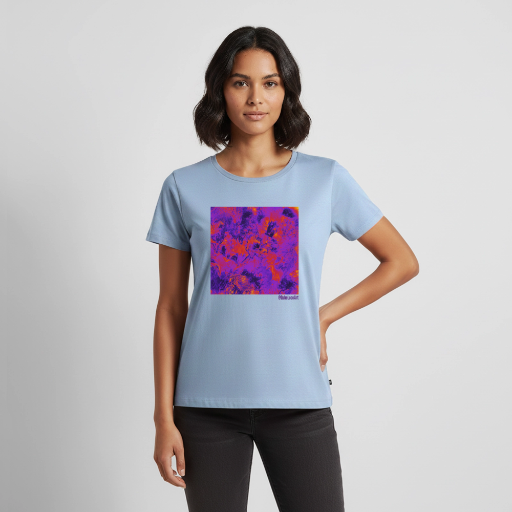 Frauen Premium T-Shirt "Ignis" - Hellblau