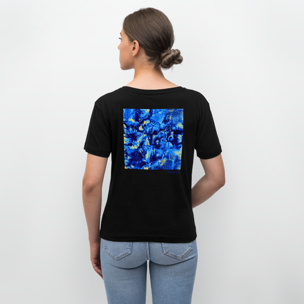 Stanley/Stella Relaxed Rundhals Frauen Bio-T-Shirt | No. 3 - Schwarz