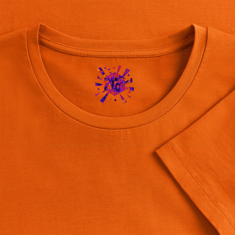 Frauen Premium T-Shirt "Vortex" - Orange 
